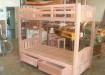 y21 Jarrah  Childs custom Bunk bed with toy drawers under construction